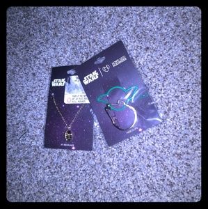 Love and Madness bundle: Bracelet and Hair Clips